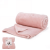 Soft pink lined pattern soft throw - approx 56