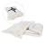 White throw with fringe 50
