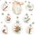 Lunch Napkins - Holiday Ornaments 6.5
