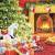 775093284247 - Lunch napkin - Tree by the Fire