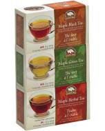 Canada True Assorted 3-pack (10 bags per flavour)
Total 30 bags of tea
Maple Black Tea
Maple Green Tea
Maple Herbal Tea (Caffeine Free)
With the natural flavour of pure Canadian maple syrup