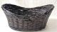 Large Boat shaped willow basket L:19