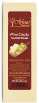 Artisan Gourmet SHELF STABLE white cheddar cheese - RED 113 gr