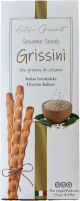 Artisan Gourmet rustic style Grissini with sesame