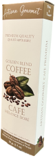 Artisan Gourmet Golden Blend coffee 50 gr., 24/cs
A blend of Colombian coffee & French Roast coffee
Makes an 8-10 cup pot of coffee