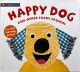 Baby book - Happy Dog with first learning pieces
11
