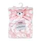 Activities fleece blanket & Nunu Set - Pink Bunny