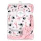 Petit L'amour soft plush baby blanket - PINK
100% Polyester