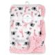 Petit L'amour soft plush baby blanket - PINK