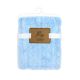 Double Layer Sculpted Sherpa Blanket: Blue
100% Polyester, 30