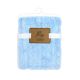 Double Layer Sculpted Sherpa Blanket: Blue
100% Polyester, 30