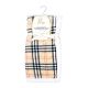 Plush sherpa backed tan 2 Layer baby blanket