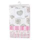 Precious Moments pack of 4 flannel receiving blankets - PINK 30
