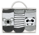 Buba Baby 3-Pair socks in a box - Grey