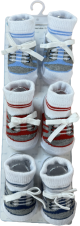 So Cute 3 Pairs crew socks on display card