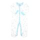 Coverall sleeper 100% Cotton - BLUE ELEPHANT  0-3M or 3-6M