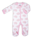 Coverall sleeper 100% Cotton - PINK ELEPHANT