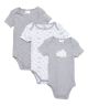 3-Pack Bodysuit 100% Cotton - GREY
3-6M

 