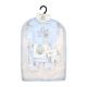 Flump the Elephant blue theme 6 pc gift set - 100% Cotton 