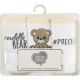 Precious Moments 3-pack 100% cotton embroidered wash cloths - Bear
9