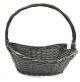 XLarge Boat shaped willow basket with handle