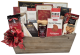 Black wood tray with handles GIFT BASKET KIT