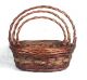 Set of 3 willow & seagrass baskets
L:18