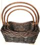 Small Rectangular Willow basket with a handle
S:15.2