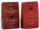 Chocolat Classique cocoa truffles (2 pc) - Red/Burgundy 17 gr.  36/cs