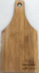 Bamboo cutting board with 