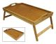 Bamboo serving tray with folding legs 20