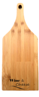 Bamboo cutting board with 