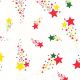 CEL2-Multi Stars - Multiple Colour stars printed Cellophane