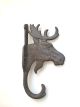 CIR1006MS - Cast iron Moose Head hanger