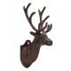 CIR981DR - Large Cast Iron deer head wall decor 4