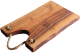Canadian wholesale suppliers of Acacia wood live edge board with jute handle