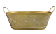 Oval metal container 