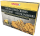 Euro Patisserie Selection of All butter puff pastries 180 gr., 10/cs
Box contains 3 trays:
Gouda cheese crispies
Cheese straws with pumpkin seeds, sunflower seeds & flax seed
Cheese palmiers with Mediterranean Herbs
Made in the Netherlands the old fa