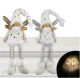 062615806507 - LED Sitting Angels with glitter wings - 2 sty
