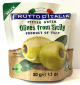Frutto D'Italia pitted green olives from Sicily 30 gr.