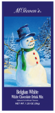 McStevens White Christmas Snowman - Belgian White Chocolate drink mix 35 gr., 20/cs