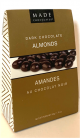 Made Chocolates - Dark chocolate Almonds 50 gr., 