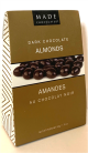 Made Chocolates - Dark chocolate Almonds 50 gr.