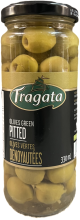 Fragata Pitted Green Olives 330 ml., 12/cs