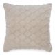 775093380246 - Beige faux fur textured cushion 17