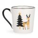 Ceramic Mug - Deer & Tree design 3.5
