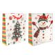 XL Christmas Gift Bags - 2 assortment
Knit-look snowman, and Felt-look tree
12