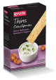 078935714330/Ryvita Thins - Onion flatbreads 125 gr., 6/cs