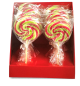 Sweet Originals Christmas colours lollipop 40 gr., 24/cs