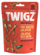TWIGZ craft pretzels - Fire Roasted Jalapeno 130 gr., 12/cs